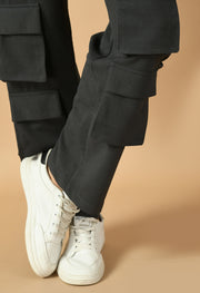 12 Pocket's Grey Shirt Co-ord Set By Offmint