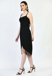 Women's Bodycon Black Dress by offmint