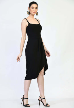 Women's Bodycon Black Dress by offmint