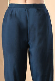 Midnight Blossom Kurta Set