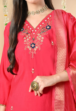 Rose Charm Kurta Set