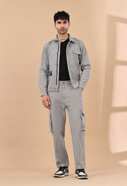 Grey Overshirt Co-ords