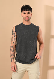Black Acid Wash Tank