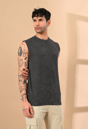 Black Acid Wash Tank