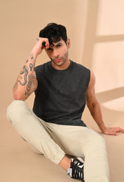 Black Acid Wash Tank