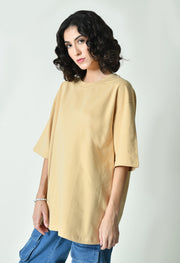 Easygoing Beige T-shirt