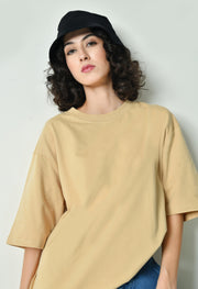 Easygoing Beige T-shirt