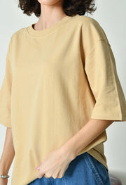 Easygoing Beige T-shirt