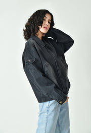 Charcoal Oversized Jacket