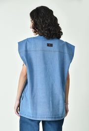 Half-Sleeve Zip-Up Jacket