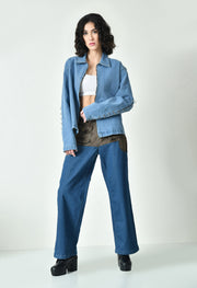 Spiral Ring Skyblue Jacket