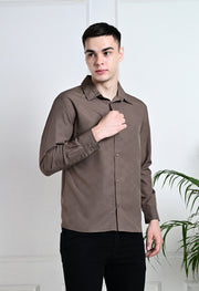 BROWN CLUB WEAR SHIRT BY OFFMINT