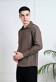 BROWN CLUB WEAR SHIRT BY OFFMINT