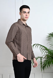 BROWN CLUB WEAR SHIRT BY OFFMINT