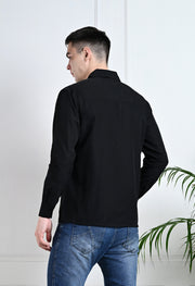 SPOTTED CHIC BLACK CLUB WEAR SHIRT BY OFFMINT