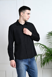 SPOTTED CHIC BLACK CLUB WEAR SHIRT BY OFFMINT