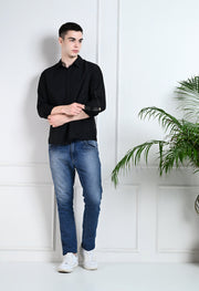 SPOTTED CHIC BLACK CLUB WEAR SHIRT BY OFFMINT