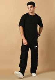 Black Co-ord Set By Offmint