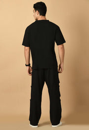 Black Co-ord Set By Offmint