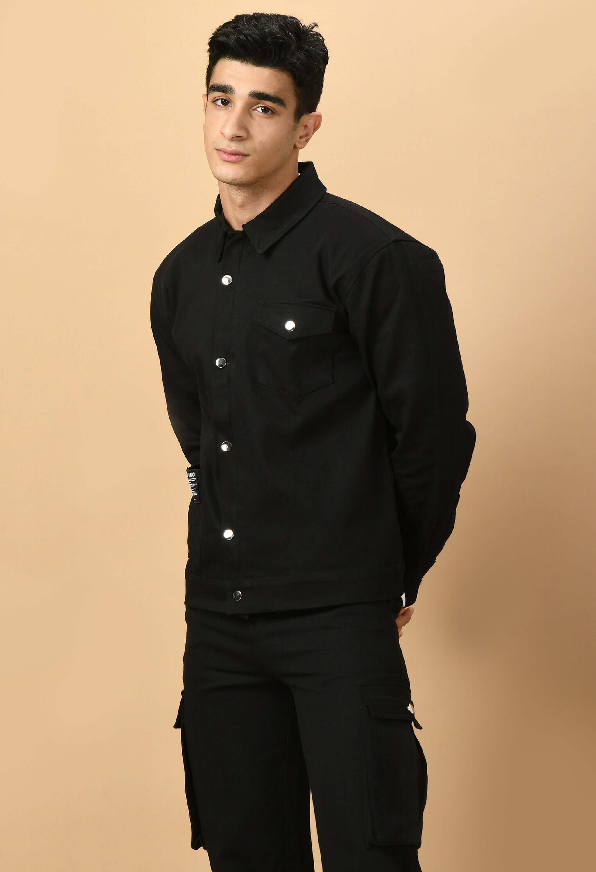 Black Overshirt By Offmint