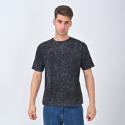 Acid Wash Black Oversized T-shirt