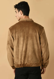 Brown Corduroy Jacket By Offmint