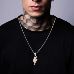 Lced Flash Pendent Chain For Men By Offmint