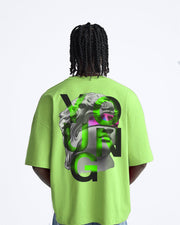 Young Printed Oversized T-Shirts By Offmint