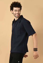 Men's overshirt blue