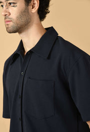 Men's overshirt blue by offmint 