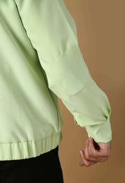 Neon plain color bomber jacket  
