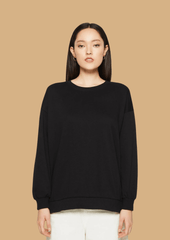Obsessed Printed black color sweatshirt 