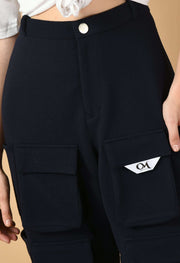 Twelve pocket black cargo by offmint