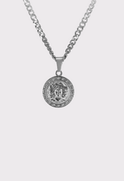 MEDUSA PENDANT NECKLACE (SILVER)