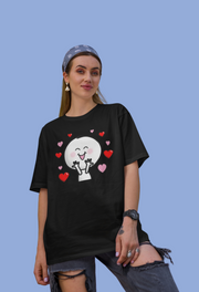 Soulmate Sync Oversized T-shirt By Offmint- Set of Two