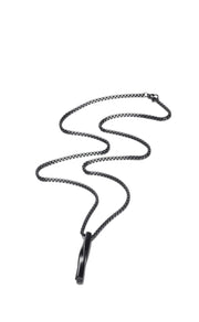 Collier Black Chain By Offmint