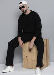 Casual Cool Black CO-ORDS By Offmint