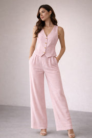 Linen Harmony Pink Co-ords