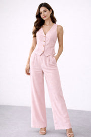 Linen Harmony Pink Co-ords