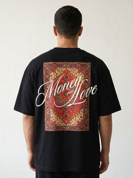 Premium Money & Love Oversized Tshirt