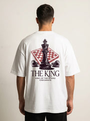 Premium White Chess King Tshirt