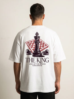 Premium White Chess King Tshirt