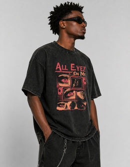 Premium Acid Wash Graphic Tshirt