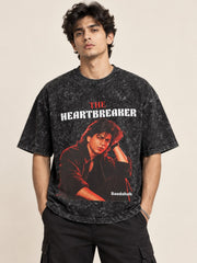 Badshah Heartbreaker Vintage Oversized Tee