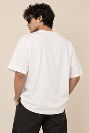 Money Follows My Brother Oversized T-Shirt – White