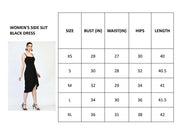 Women's Bodycon Black Dress by offmint