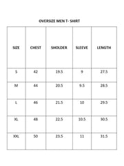 Indian Army Black Oversized T-shirt by offmint