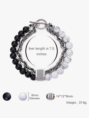 Duality Chain Bracelet