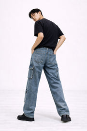 Rogue Fade Cargo Denim By Offmint