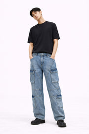 Rogue Fade Cargo Denim By Offmint